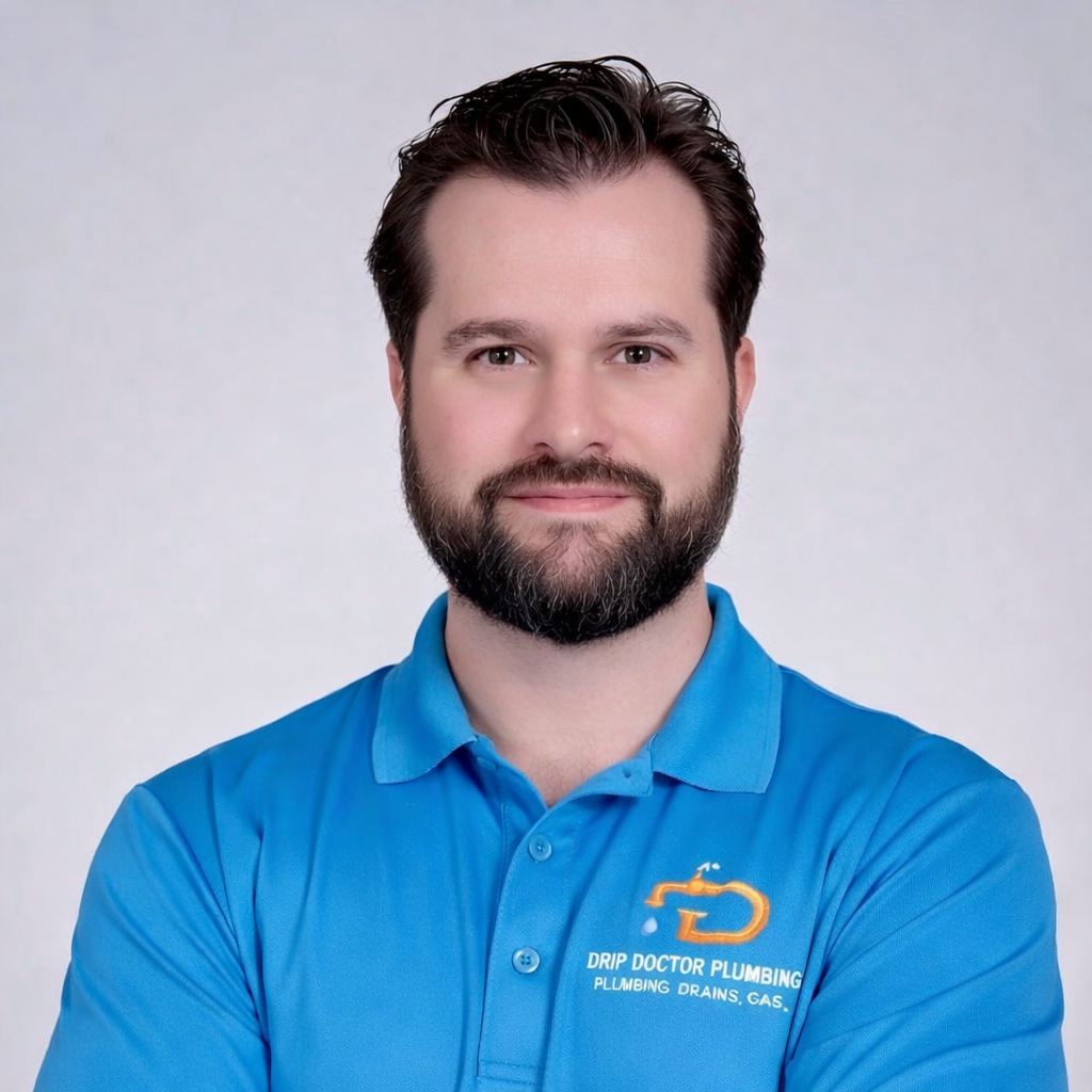 Joshua, owner and licensed plumber at Drip Doctor Plumbing in Charleston, SC